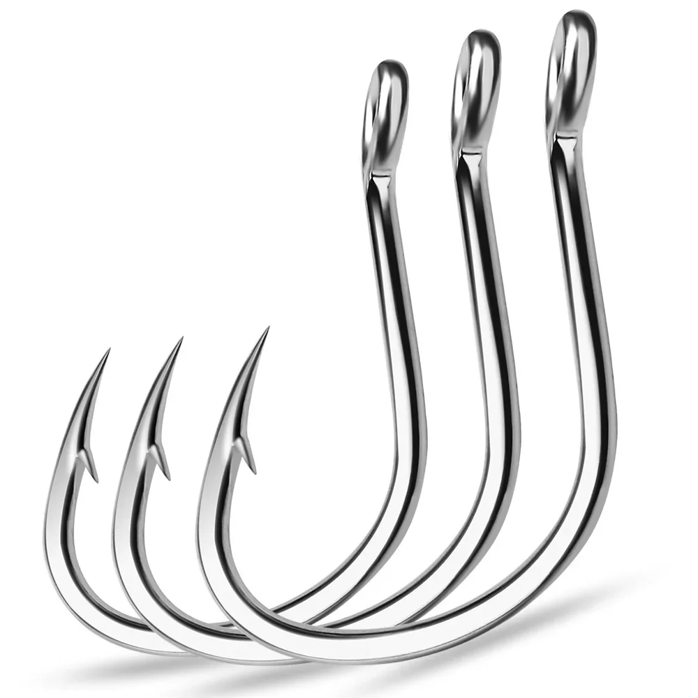 Fishing Hook Offset - Рыболовные крючки с кольцевыми проушинами Рыболовный