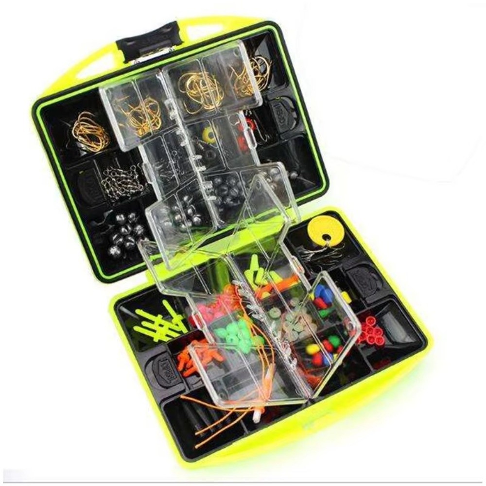 Набор из 184 предметов для рыб – обзор и цена Fishing Hook Box