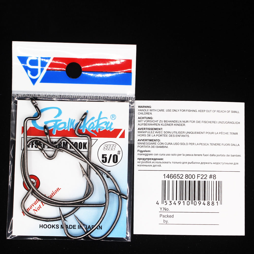 Gamakatsu, офсетные рандовые р – обзор и цена Fishing Hook Offset