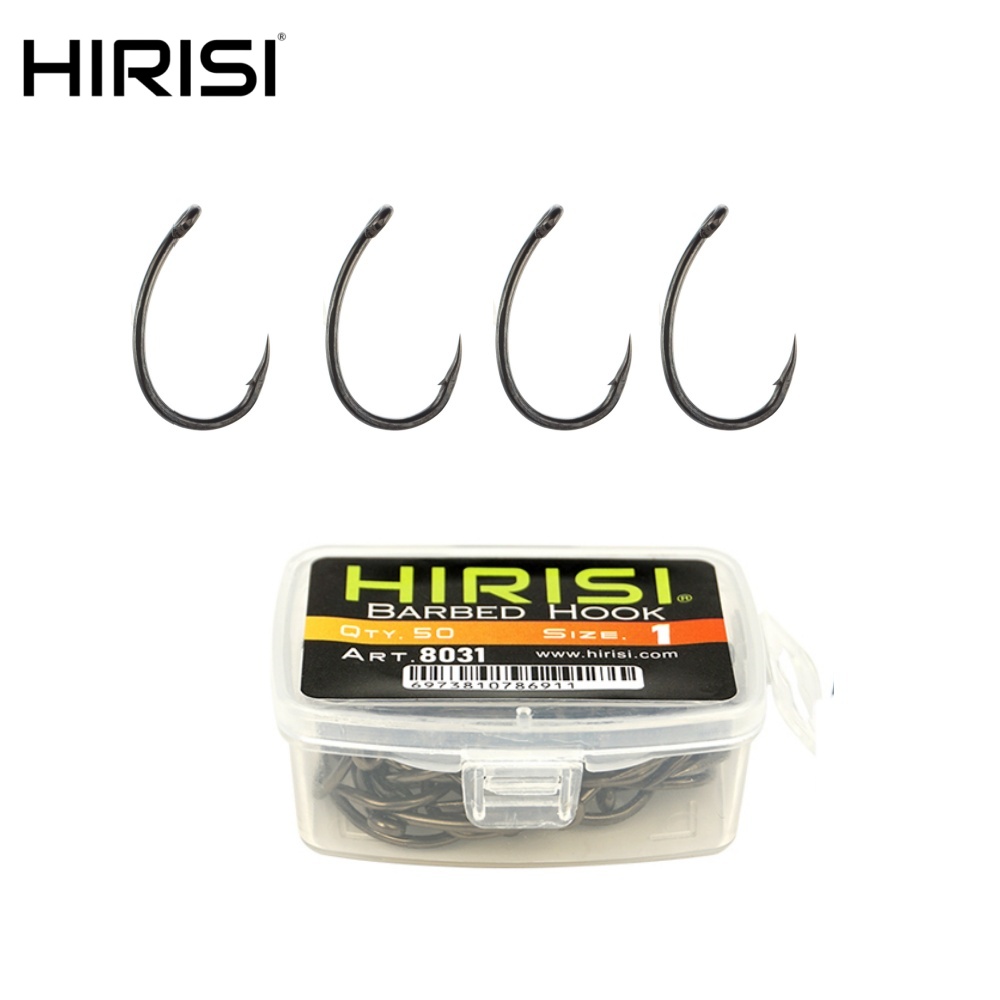 Hirisi, 50 шт., рыболовные крю – обзор и цена Fishing Hook Assortment