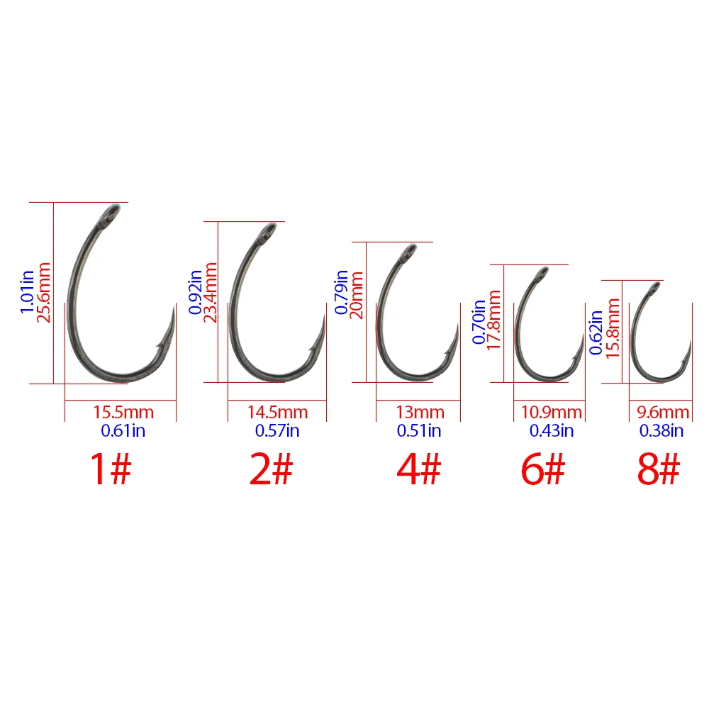Hirisi, 50 шт., рыболовные крю – обзор и цена Fishing Hook Assortment